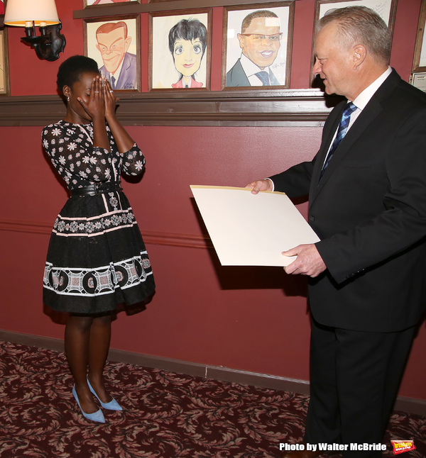 Photo Coverage: ECLIPSED's Lupita Nyong'o Celebrates Her New Sardi's Portrait! Image