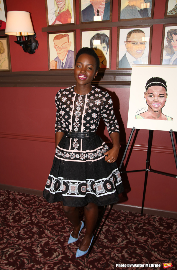 Photo Coverage: ECLIPSED's Lupita Nyong'o Celebrates Her New Sardi's Portrait! Image