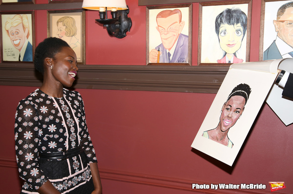 Photo Coverage: ECLIPSED's Lupita Nyong'o Celebrates Her New Sardi's Portrait! Image