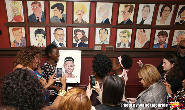 Photo Coverage: ECLIPSED's Lupita Nyong'o Celebrates Her New Sardi's Portrait! Image