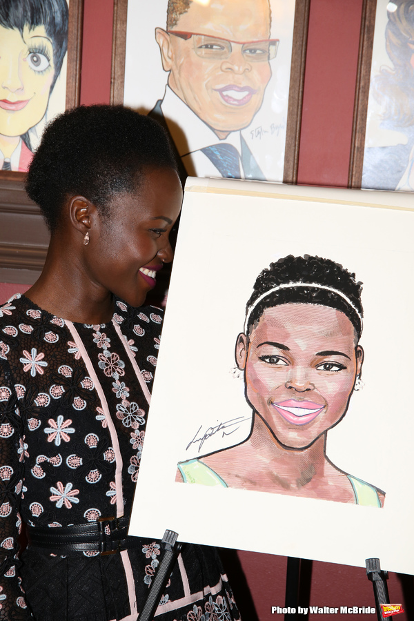 Photo Coverage: ECLIPSED's Lupita Nyong'o Celebrates Her New Sardi's Portrait! Image