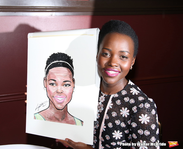 Photo Coverage: ECLIPSED's Lupita Nyong'o Celebrates Her New Sardi's Portrait! Image
