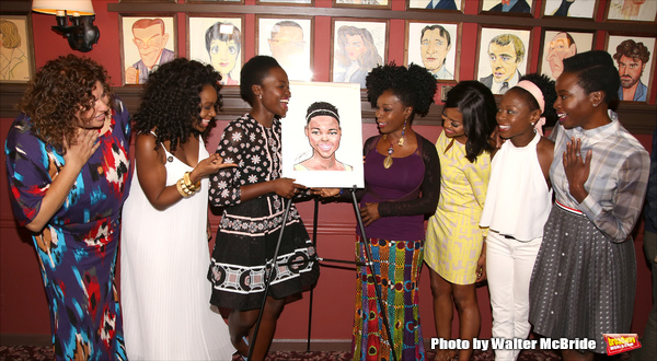 Photo Coverage: ECLIPSED's Lupita Nyong'o Celebrates Her New Sardi's Portrait! Image