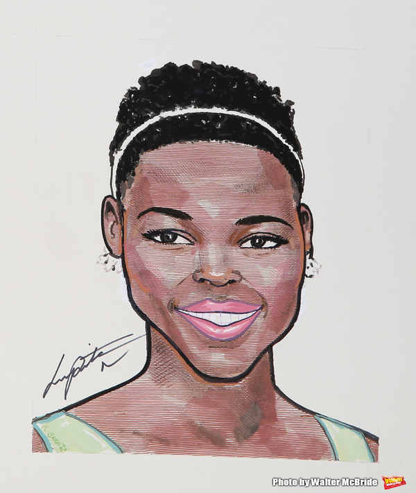 Photo Coverage: ECLIPSED's Lupita Nyong'o Celebrates Her New Sardi's Portrait! Image