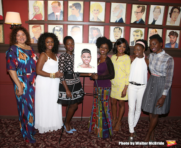 Photo Coverage: ECLIPSED's Lupita Nyong'o Celebrates Her New Sardi's Portrait! Image