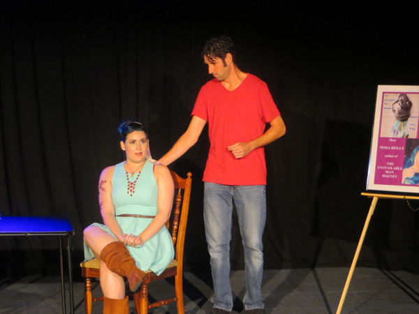 Nessa Reilly plays with Douglas Townshend in 'The Unavailable Man Magnet'Lauren Ashle Photo