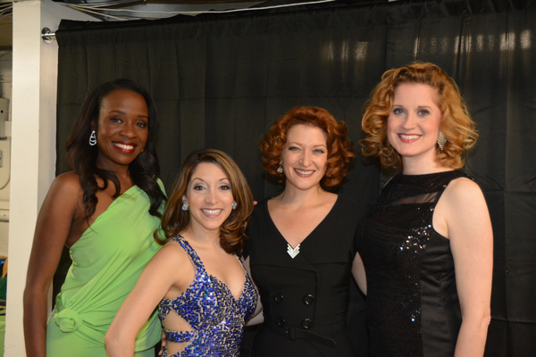 Jeannette Bayardelle, Christina Bianco, Kerry O'Malley and Christiane Noll Photo
