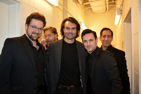 Daniel Schwait, David Staller, Christin Ryan, Max Von Essen and James Rana Photo