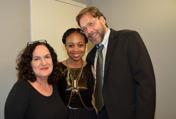 Olga Meridiz, Sheria Irving and David Staller Photo