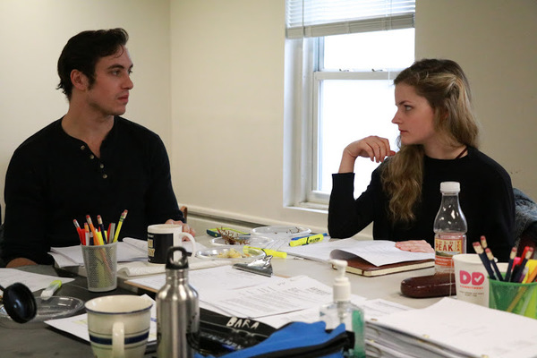 Photo Flash: In Rehearsal for Kim Davies' STET at Abingdon Theatre Company Image