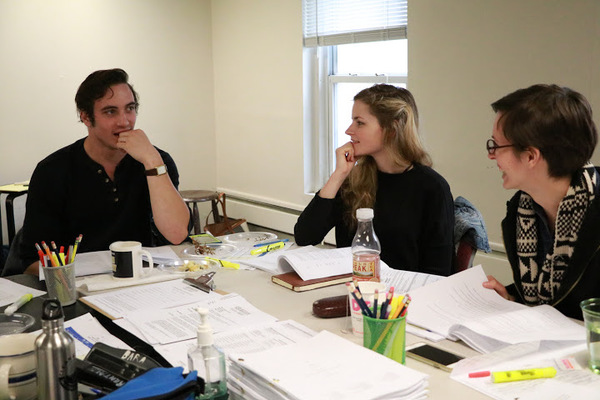 Photo Flash: In Rehearsal for Kim Davies' STET at Abingdon Theatre Company Image