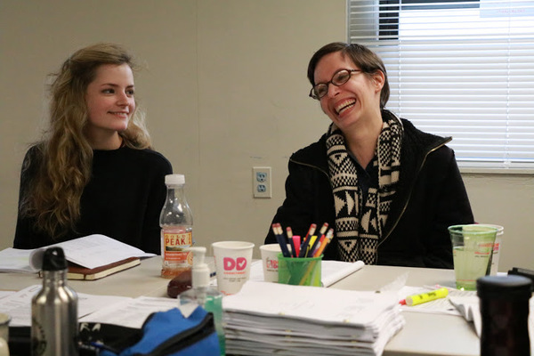Photo Flash: In Rehearsal for Kim Davies' STET at Abingdon Theatre Company Image