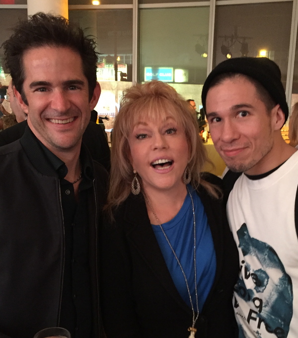 Photo Flash: RUTHLESS! Star Rita McKenzie Attends Pre-Tony Party with Men of HAMILTON Image
