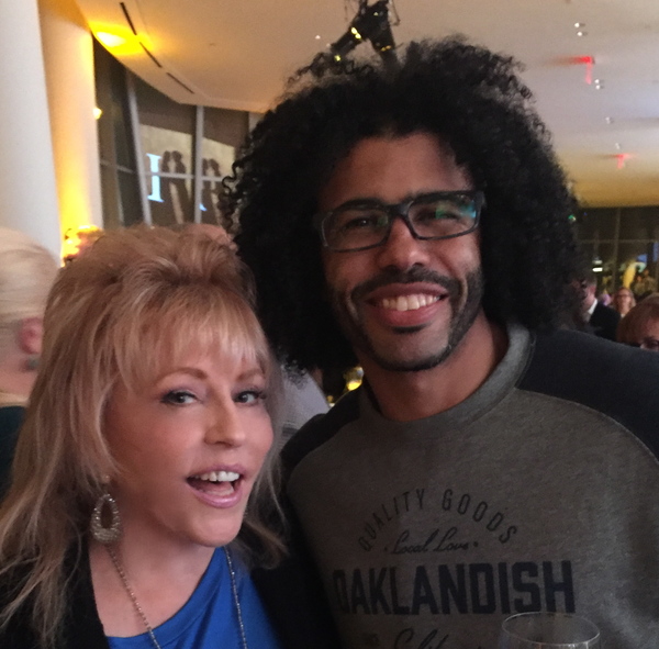 Photo Flash: RUTHLESS! Star Rita McKenzie Attends Pre-Tony Party with Men of HAMILTON Image