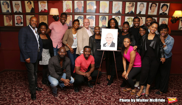 Photo Coverage: THE COLOR PURPLE's John Doyle Unveils New Portrait at Sardi's! Image