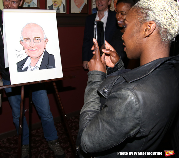 Photo Coverage: THE COLOR PURPLE's John Doyle Unveils New Portrait at Sardi's! Image