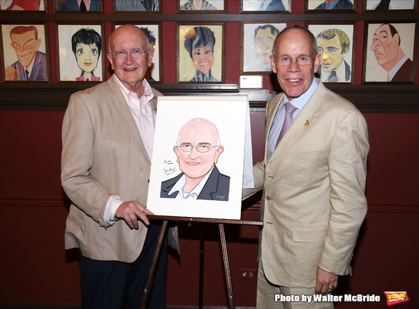 Photo Coverage: THE COLOR PURPLE's John Doyle Unveils New Portrait at Sardi's! Image