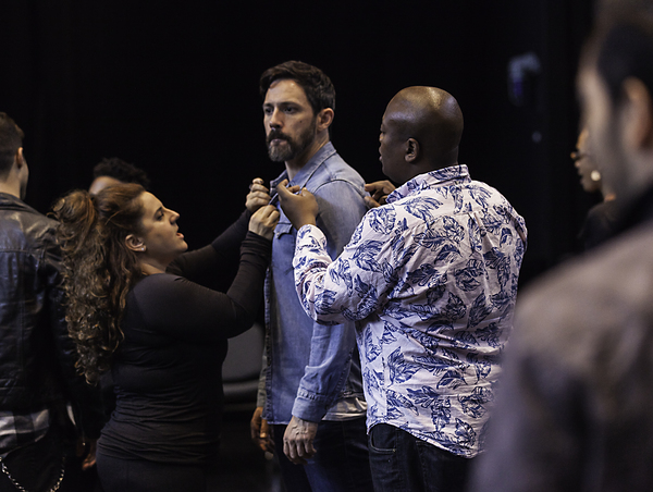 Photo Flash: Titus Burgess, Steve Kazee, Marissa Jaret Winokur & More Take Part in Michael Arden's MERRILY WE ROLL ALONG Development Session at The Wallis Image