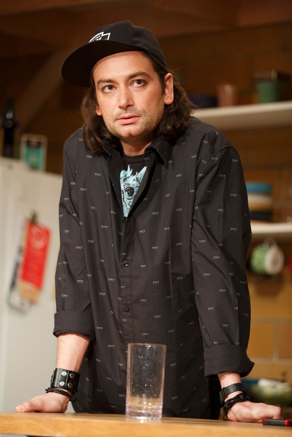Photo Flash: First Look at Constantine Maroulis & More in Second Stage's FRIEND ART Image