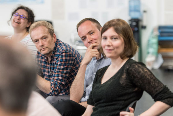Photo Flash: First Look at Rosie Ede, Andrew Gower and More in Rehearsals for 1984 