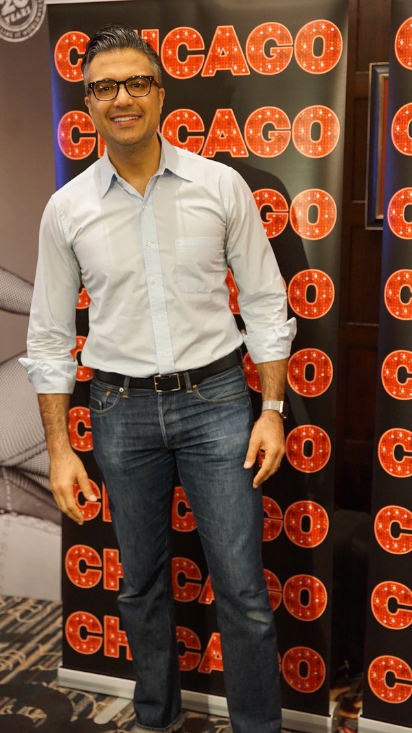 Photo Flash: CHICAGO's Next Leading Man, Jaime Camil, Meets the Press! Image