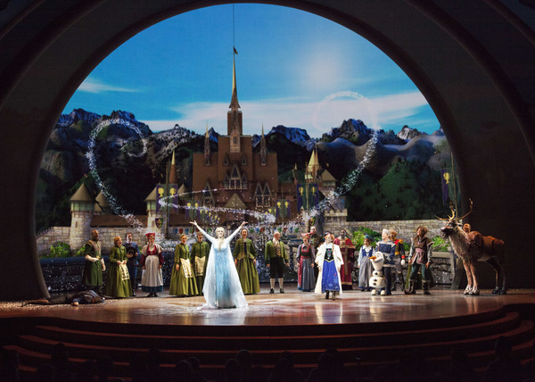 Photo Flash: New FROZEN Stage Musical Premieres at Disney California Adventure Park  Image