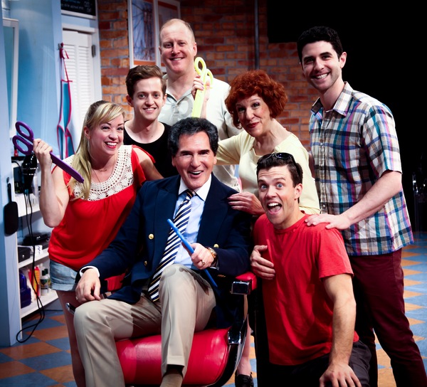 Photo Flash: SHEAR MADNESS Gets a Visit from Fox 5 News Anchor Ernie Anastos Image