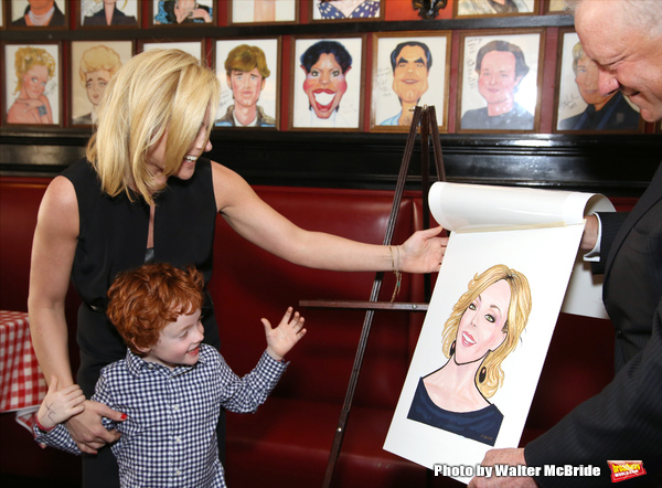 Jane Krakowski, Bennett Robert Godley and Max Klimavicius  Photo