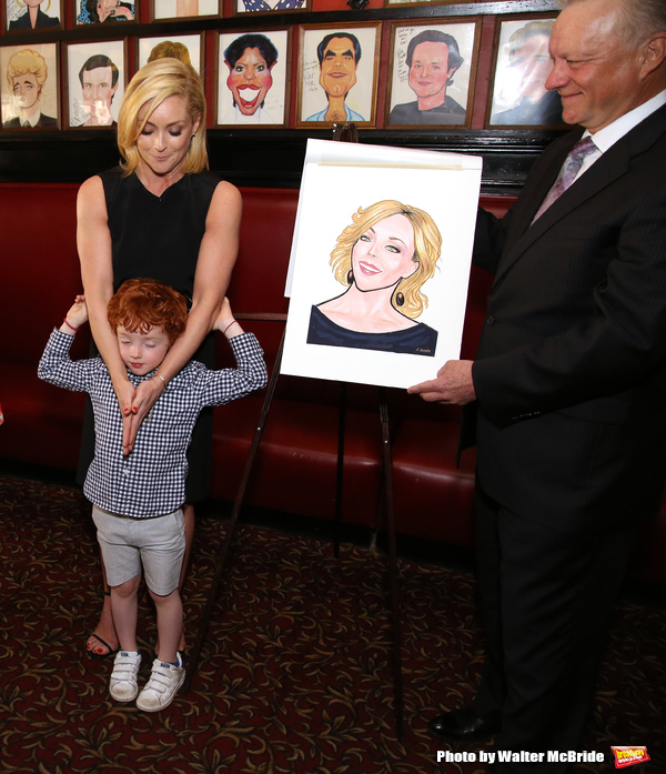 Jane Krakowski, Bennett Robert Godley and Max Klimavicius  Photo