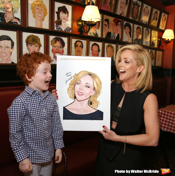 Photo Coverage: Tony Nominee Jane Krakowski Unveils Her New Portrait at Sardi's! Image