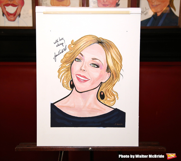 Photo Coverage: Tony Nominee Jane Krakowski Unveils Her New Portrait at Sardi's! Image