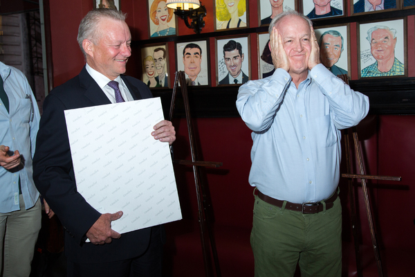 Photo Coverage: THE HUMANS' Reed Birney and Jayne Houdyshell Unveil Sardi's Portraits! Image