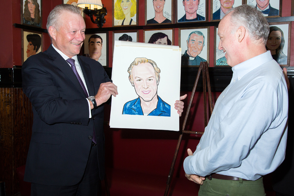 Photo Coverage: THE HUMANS' Reed Birney and Jayne Houdyshell Unveil Sardi's Portraits! Image