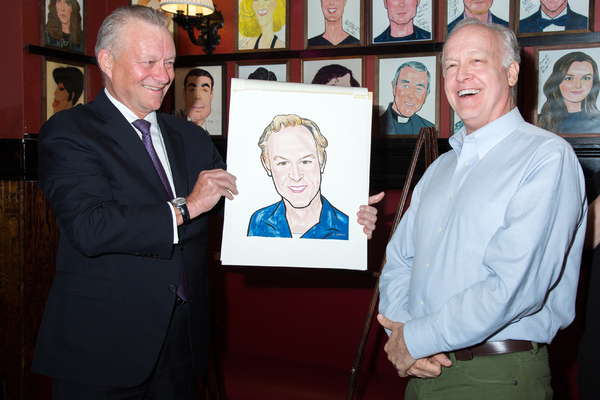 Photo Coverage: THE HUMANS' Reed Birney and Jayne Houdyshell Unveil Sardi's Portraits! Image