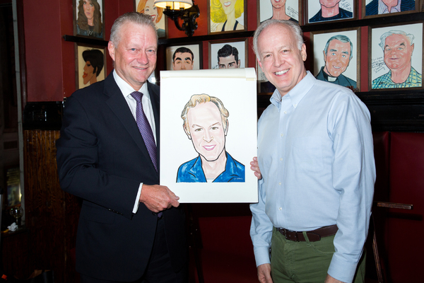 Photo Coverage: THE HUMANS' Reed Birney and Jayne Houdyshell Unveil Sardi's Portraits! Image