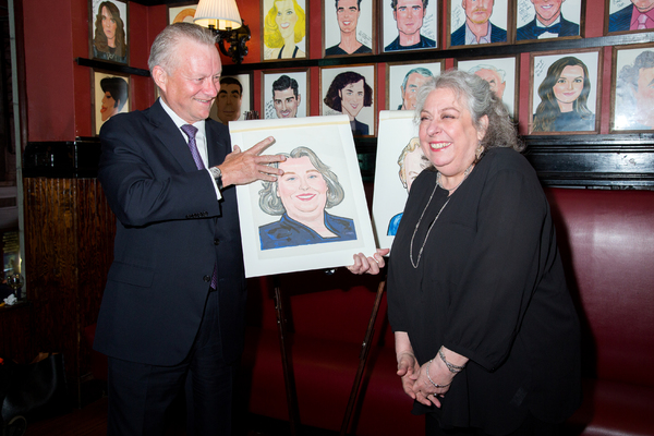 Photo Coverage: THE HUMANS' Reed Birney and Jayne Houdyshell Unveil Sardi's Portraits! Image