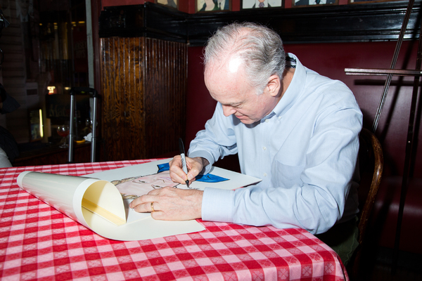 Photo Coverage: THE HUMANS' Reed Birney and Jayne Houdyshell Unveil Sardi's Portraits! Image