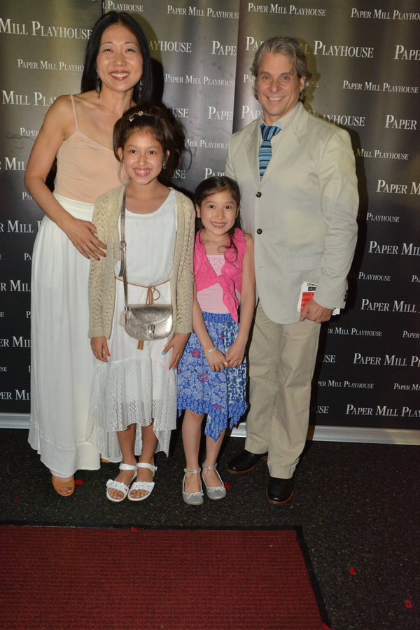 Lainie Sakakura, Alex Sanchez (Choreographer) and daughters Photo