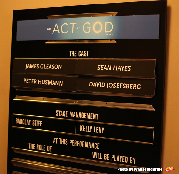 Photo Coverage: God (Sean Hayes) and His Angels Take Opening Night Bows in AN ACT OF GOD! Image