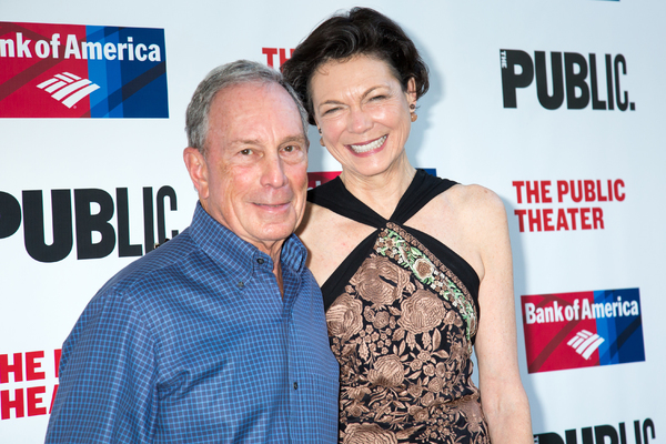 Michael Bloomberg, Diana Taylor Photo