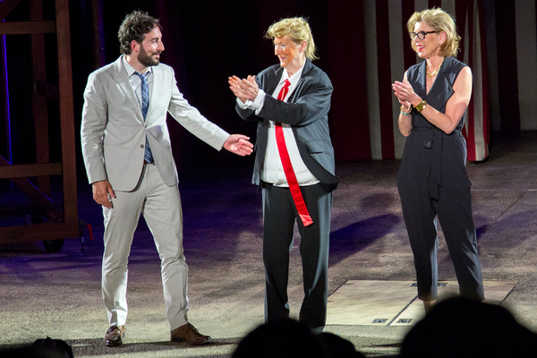 Photo Coverage: Meryl Streep, Christine Baranski, Kevin Kline & More Return to the Public for THE UNITED STATES OF SHAKESPEARE! Image