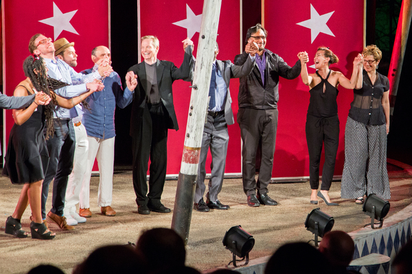 Photo Coverage: Meryl Streep, Christine Baranski, Kevin Kline & More Return to the Public for THE UNITED STATES OF SHAKESPEARE! Image