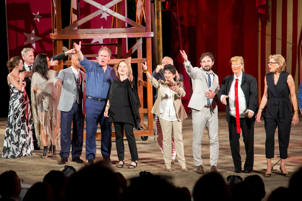 Photo Coverage: Meryl Streep, Christine Baranski, Kevin Kline & More Return to the Public for THE UNITED STATES OF SHAKESPEARE! Image