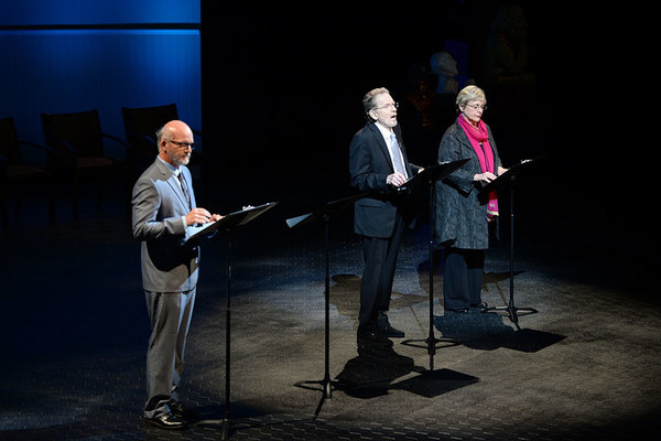 James Hebert, Robert Foxworth, Deborah Taylor Photo