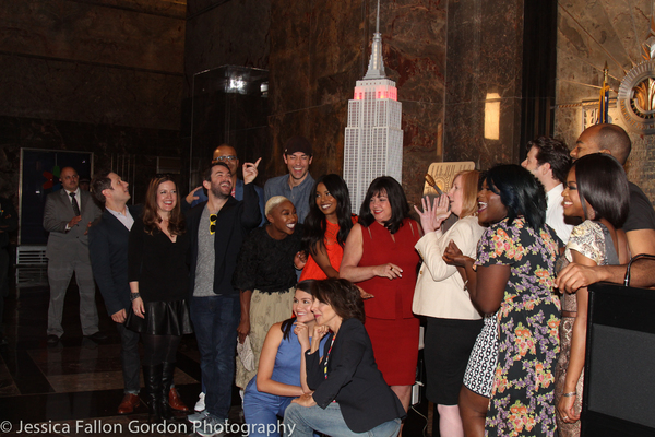 Photo Coverage: 2016 Tony Award Nominees Celebrate at the Top of the Empire State Building! Image