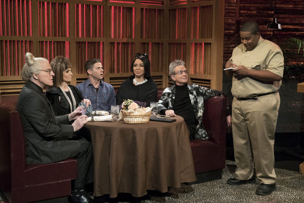 Photo Flash: Nathan Lane, Steve Martin & More Visit NBC's MAYA & MARTY Image