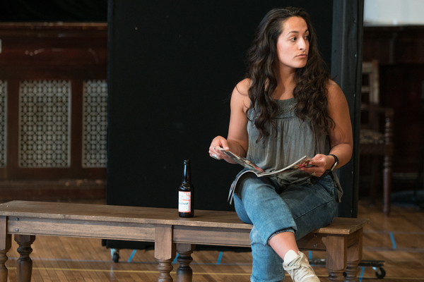 Photo Flash: In Rehearsal for Steppenwolf's BETWEEN RIVERSIDE AND CRAZY Image
