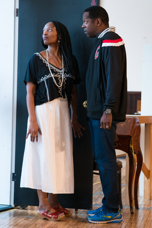 Photo Flash: In Rehearsal for Steppenwolf's BETWEEN RIVERSIDE AND CRAZY Image