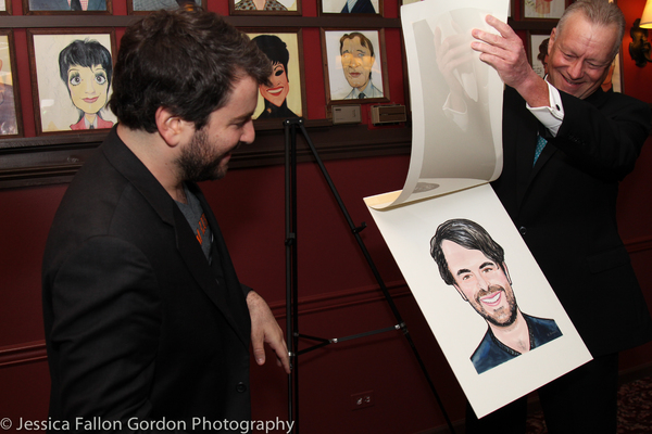 Photo Coverage: Tony Nominee Alex Brightman's Portrait Joins the Walls at Sardi's! Image