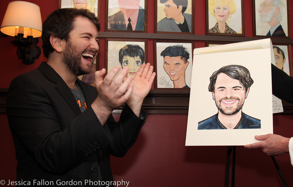 Photo Coverage: Tony Nominee Alex Brightman's Portrait Joins the Walls at Sardi's! Image